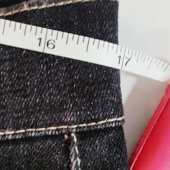 White House Black Market Black Pedal Pushers Capri's Size:6 - Picture 10 of 13